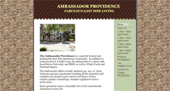 Desktop Screenshot of ambassadorprovidence.com