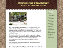 Tablet Screenshot of ambassadorprovidence.com